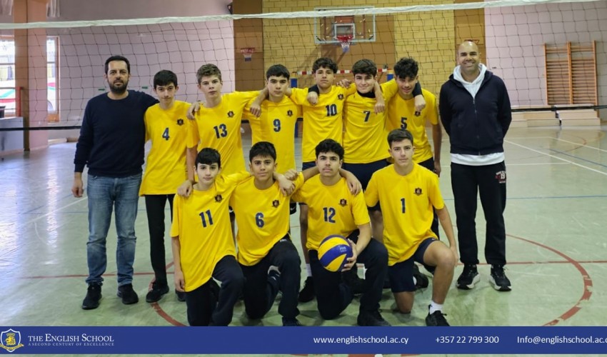  Our Junior Boys' Volleyball Team Triumphs